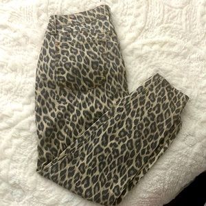 Judy Blue Skinny Fit cheetah print